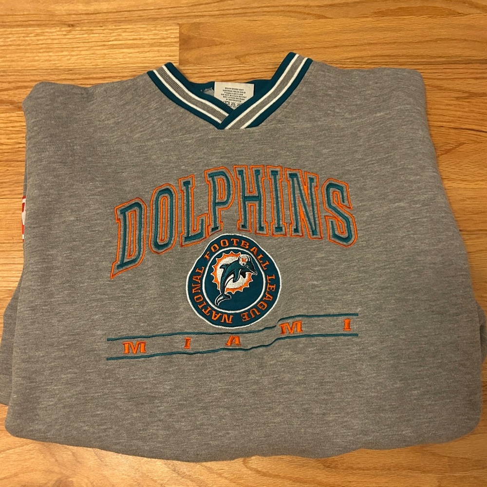 Vintage Lee sport Miami Dolphins crewneck